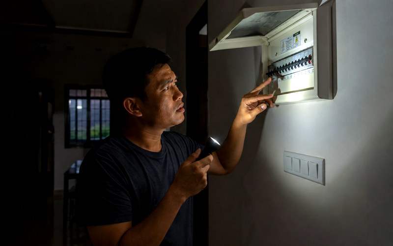 Kerja upgrade DB board 3 fasa di rumah kediaman Selangor